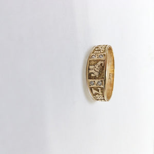 ARGOLLA DE LA SUERTE ORO 14 K 2,90 GRMS (SEMINUEVO)