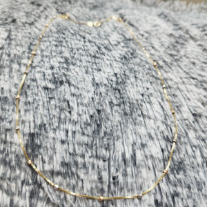 CADENA. ORO. 14 K 2.9 GRMS (SEMINUEVO)