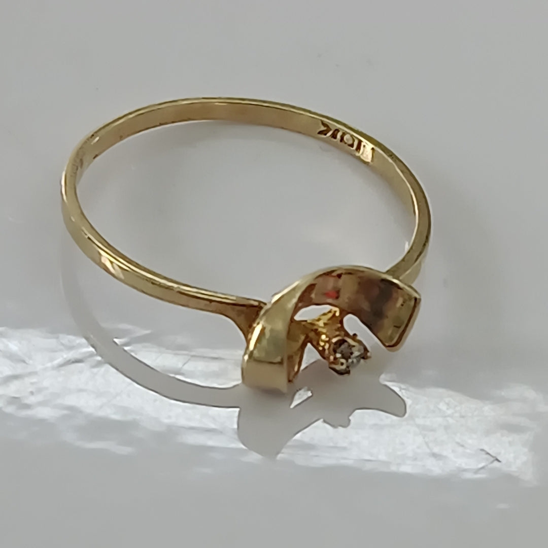 ANILLITO ORO 10 K 1,10 GRMS (SEMINUEVO)