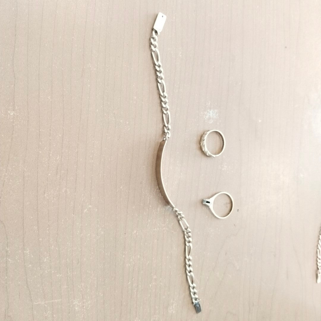 ANILLITO,ESCLAVA ORO 14 K 12,30 GRMS (SEMINUEVO)