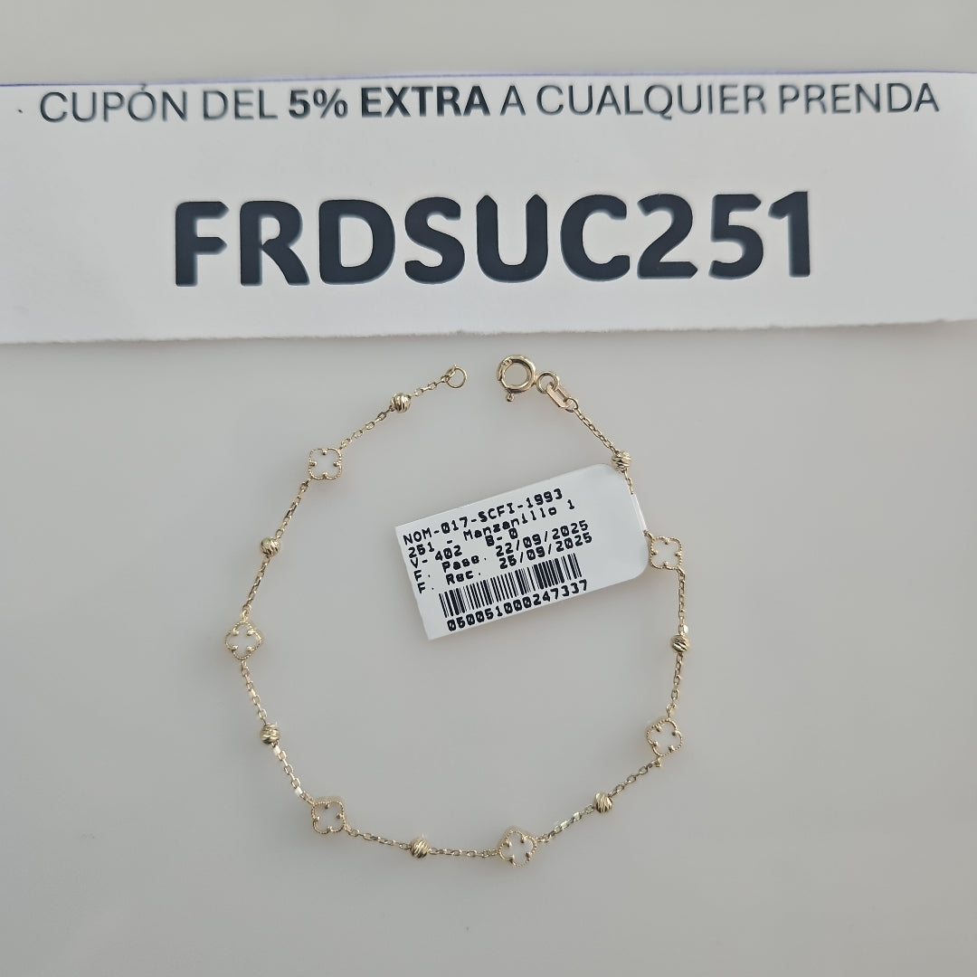 PULSERAS DAMA ORO 14K 2.3 (NUEVO)