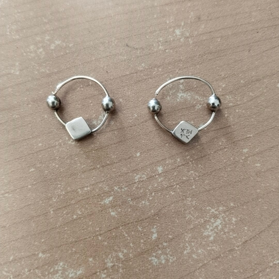 ARETES PAR ORO 8 K 1,50 GRMS (SEMINUEVO)