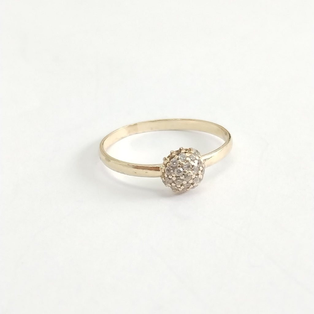 ANILLO ORO 14 K 1,10 GRMS (SEMINUEVO)