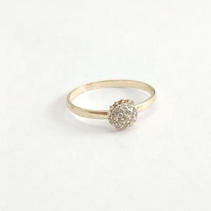 ANILLO ORO 14 K 1,10 GRMS (SEMINUEVO)