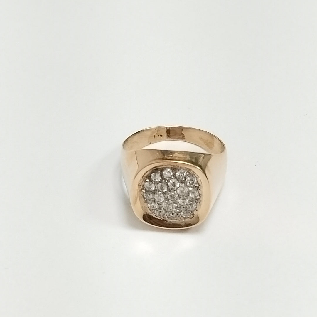 ANILLO ORO 14 K 7,50 GRMS (SEMINUEVO)