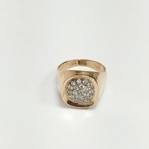 ANILLO ORO 14 K 7,50 GRMS (SEMINUEVO)