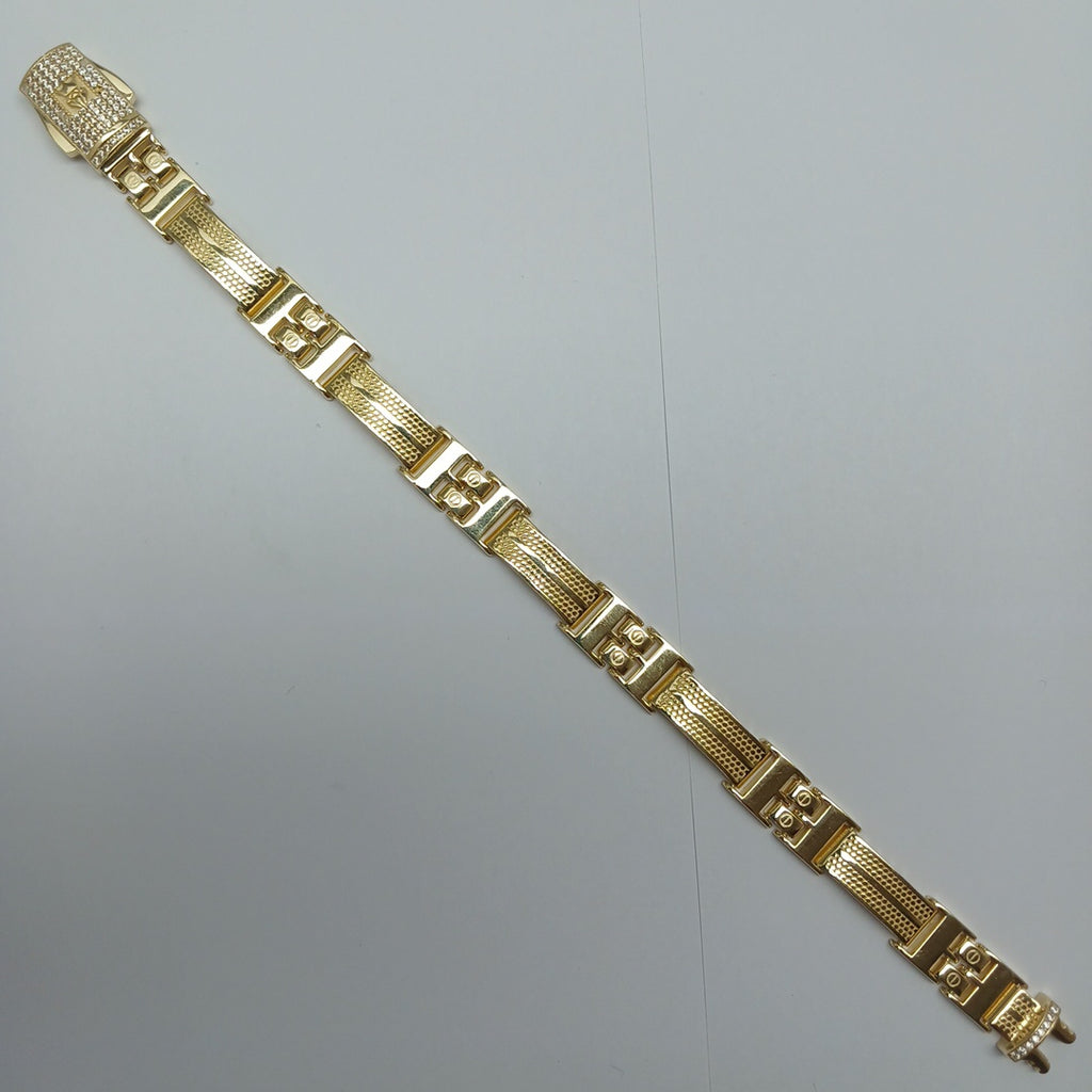 PULSERAS CABALLERO ORO 14K 25 (NUEVO)