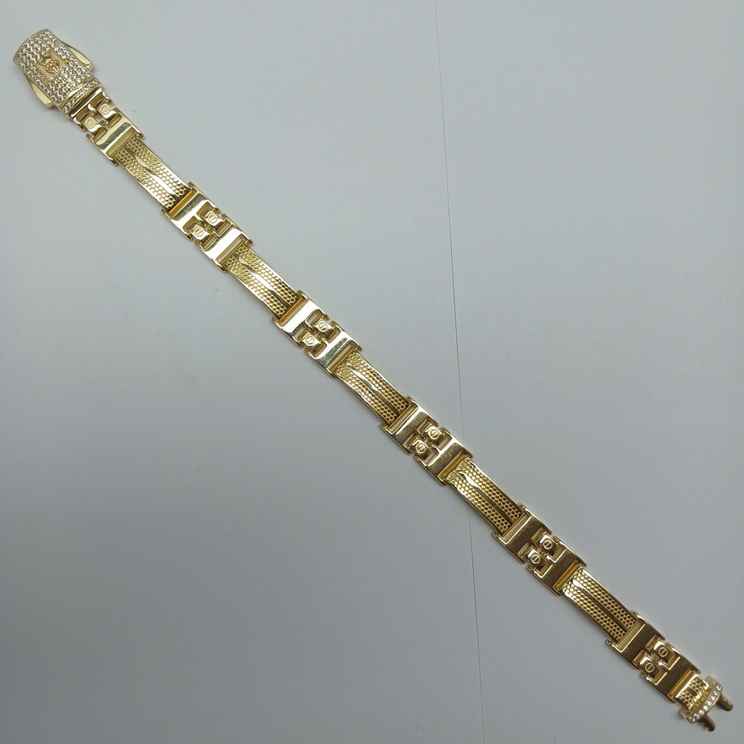 PULSERAS CABALLERO ORO 14K 25 (NUEVO)
