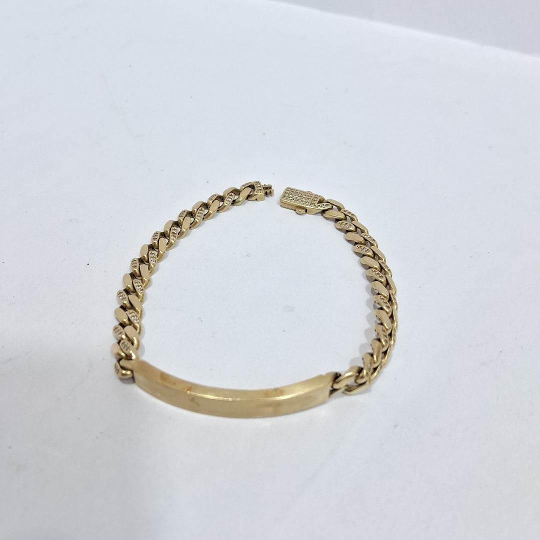 ESCLAVA. ORO. 14 K 12.9 GRMS (SEMINUEVO)