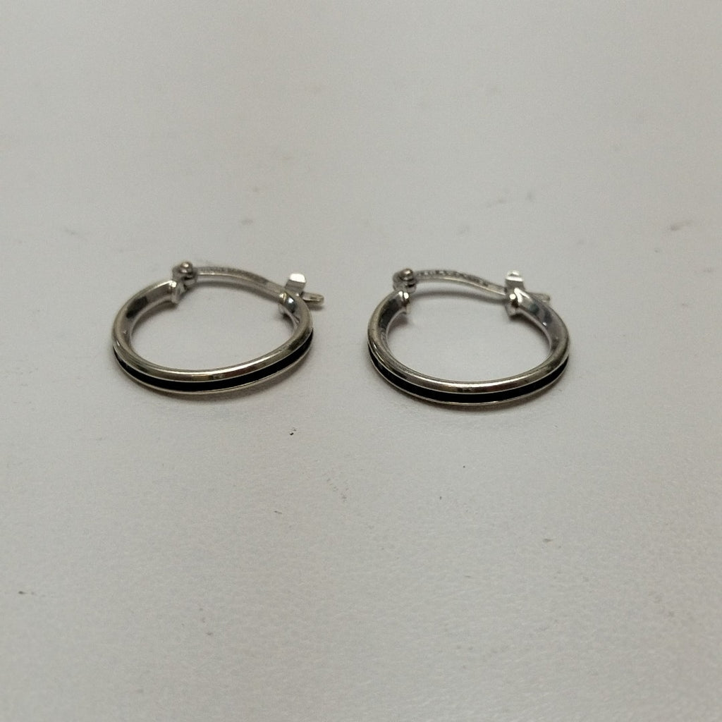 ARRACADAS PAR. ORO BLANCO. 10 K 1.5 GRMS (SEMINUEVO)