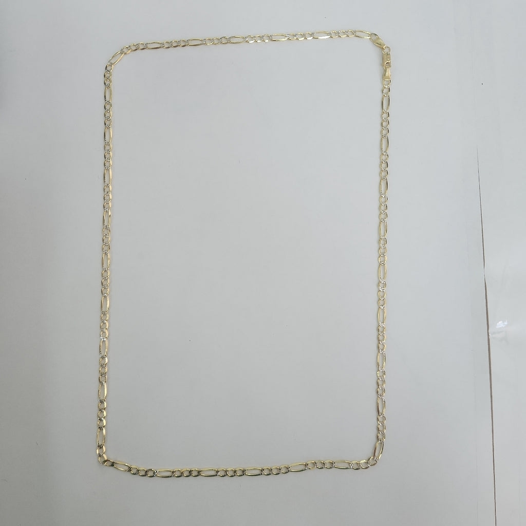 CADENAS CARTIER 3*1 DIAMANTADA ORO 14K 7.8 (NUEVO)