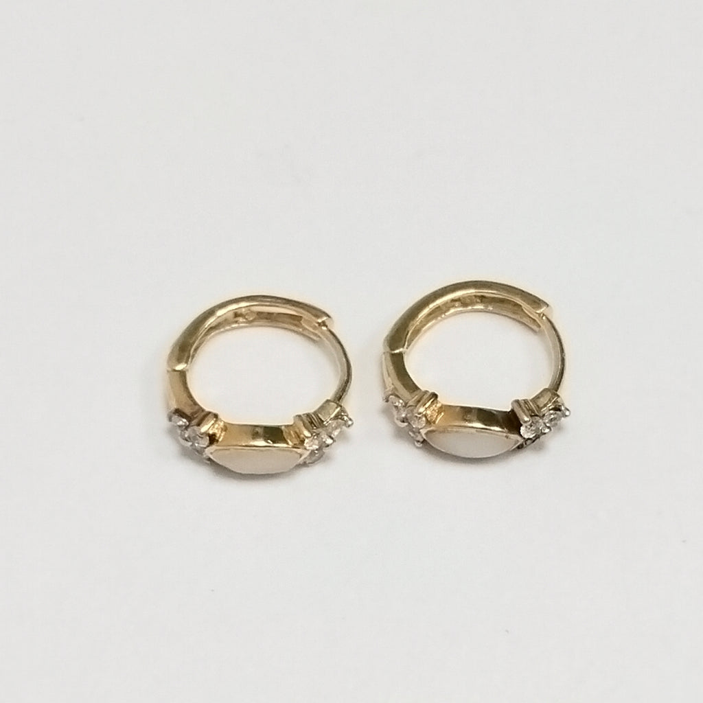 ARETES PAR. ORO. 10 K 1.5 GRMS (SEMINUEVO)