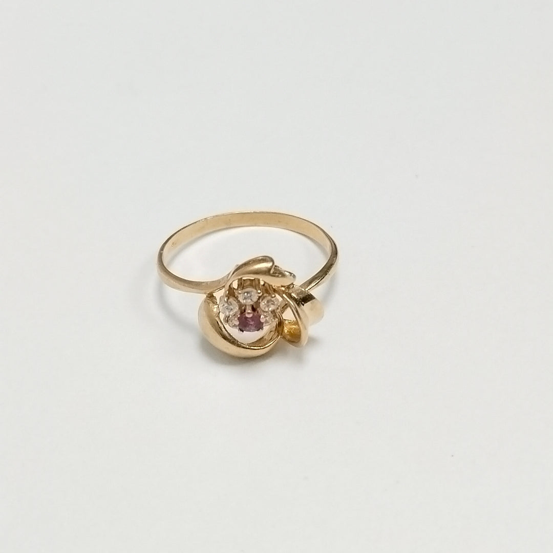 ANILLO ORO 14 K 2,10 GRMS (SEMINUEVO)