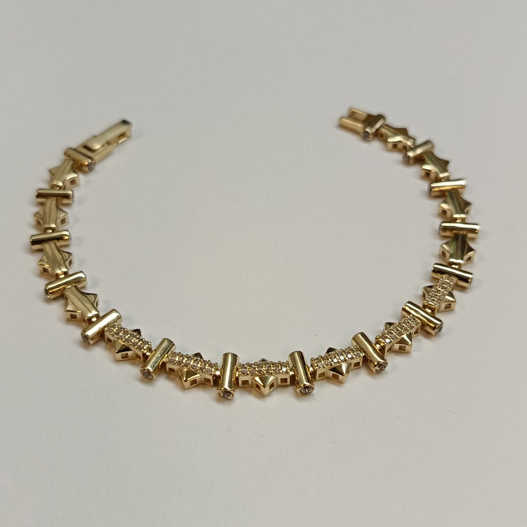 PULSERAS DAMA ORO 10K 9.8 (NUEVO)