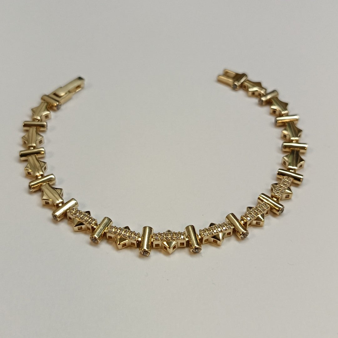 PULSERAS DAMA ORO 10K 9.8 (NUEVO)