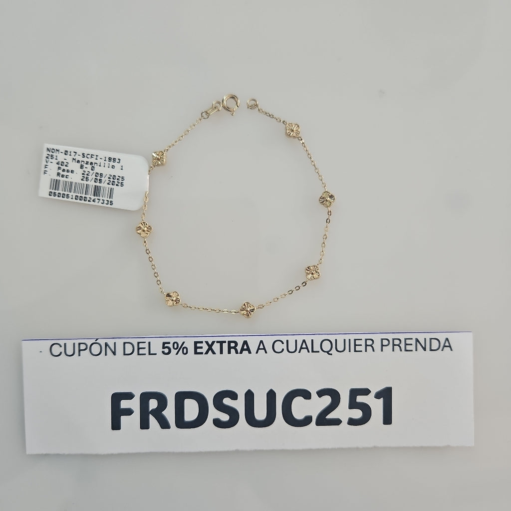 PULSERAS DAMA ORO 14K 2.2 (NUEVO)