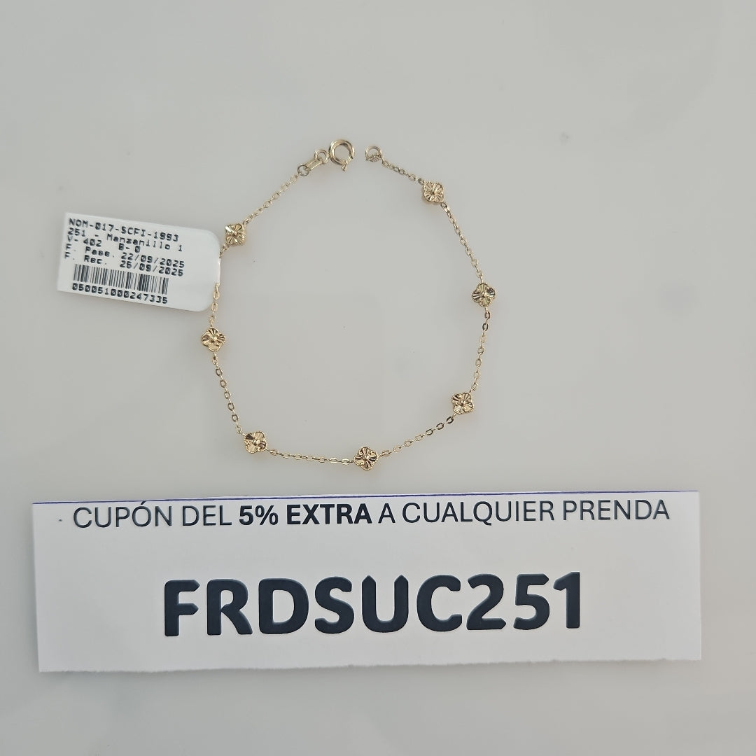 PULSERAS DAMA ORO 14K 2.2 (NUEVO)