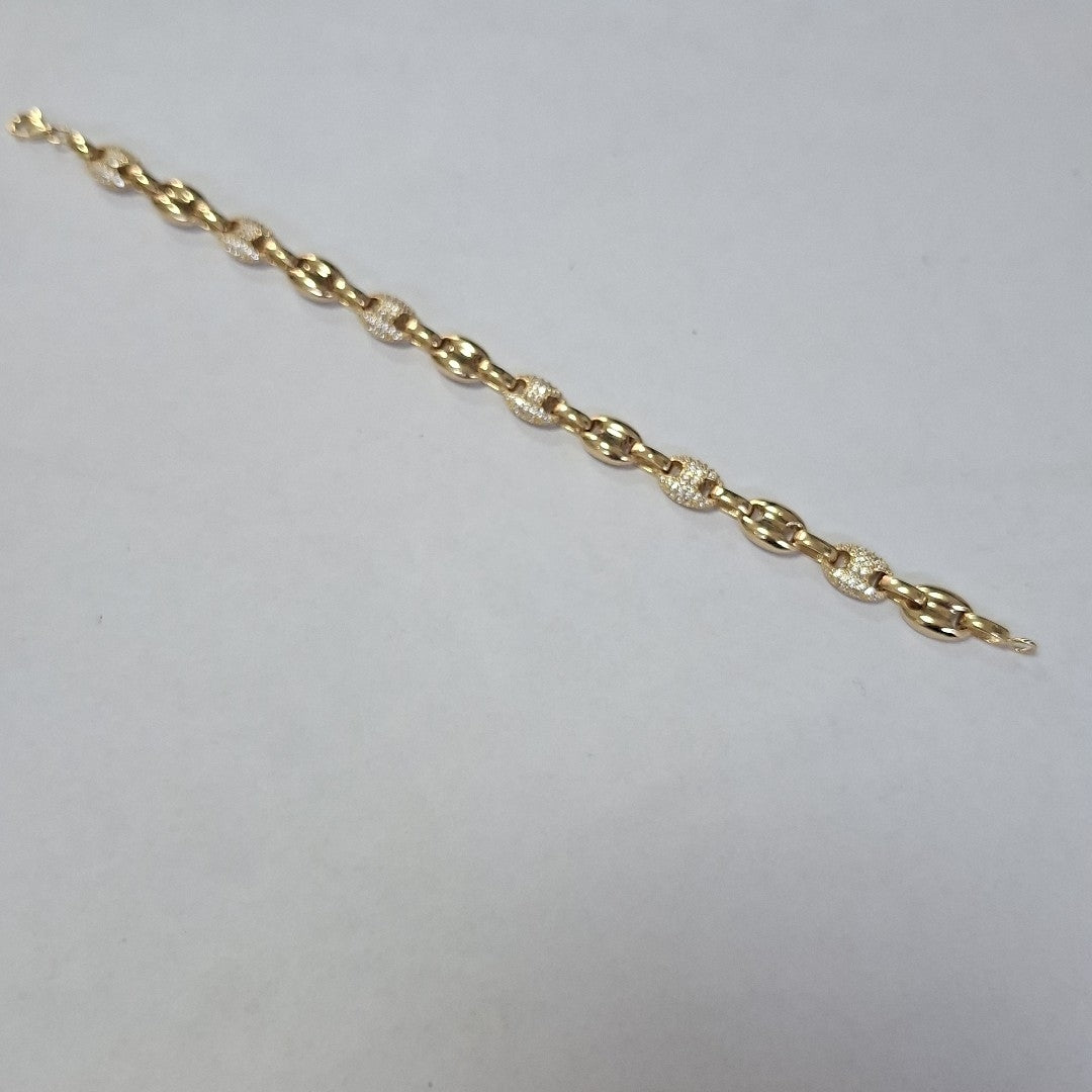 PULSERAS DAMA ORO 14K 11.6 (NUEVO)