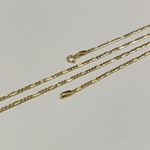 CADENAS CARTIER 3*1 AMARILLA ORO 14K 3.3 (NUEVO)