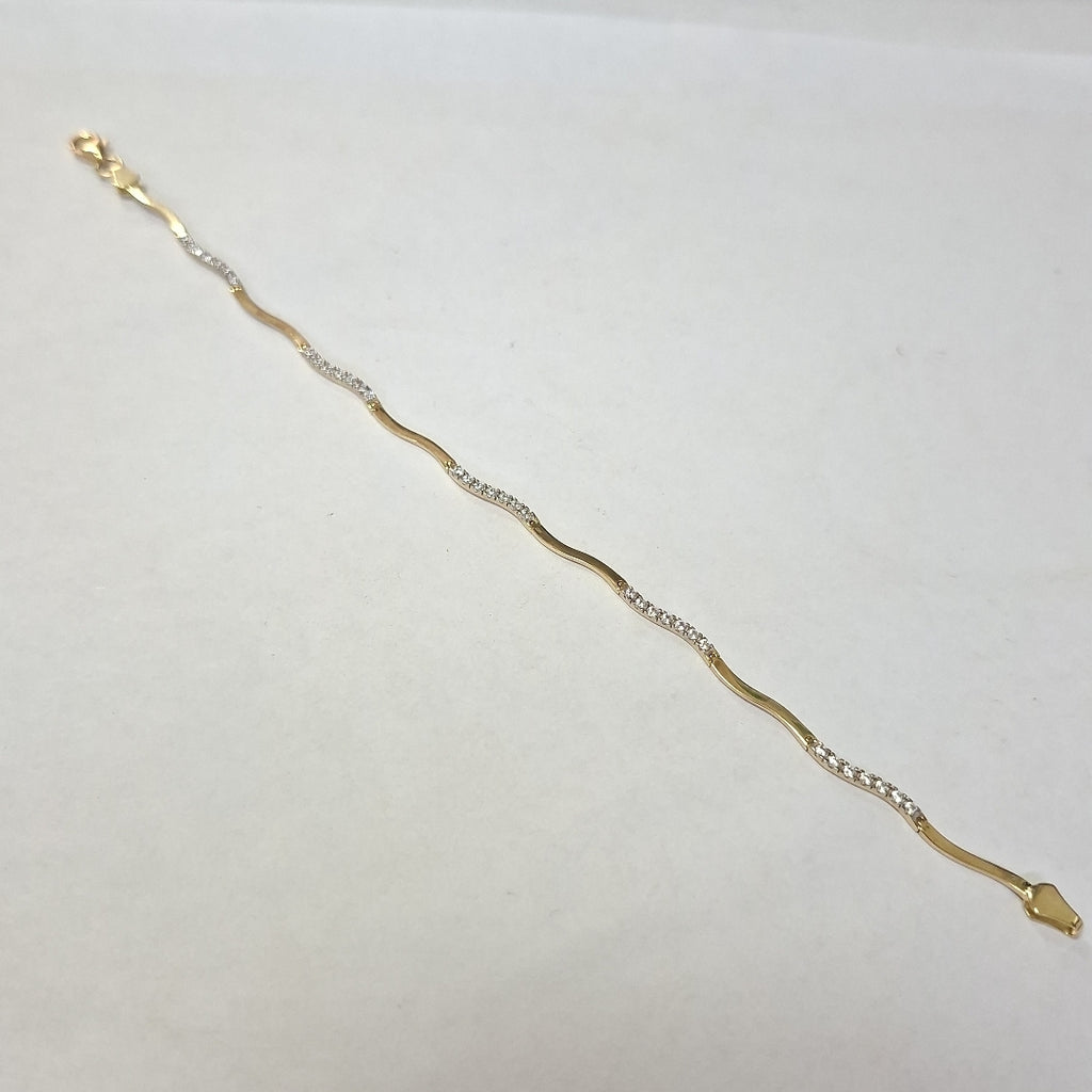 PULSERAS DAMA ORO 14K 3.6 (NUEVO)