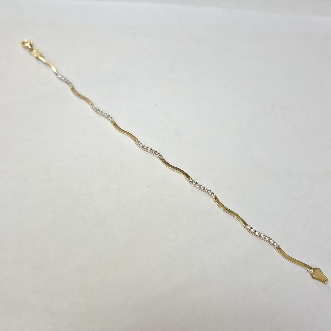 PULSERAS DAMA ORO 14K 3.6 (NUEVO)