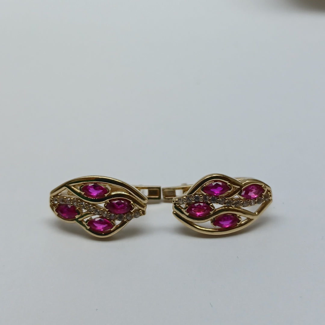 BROQUELES ORO 14K 3.7 (NUEVO)