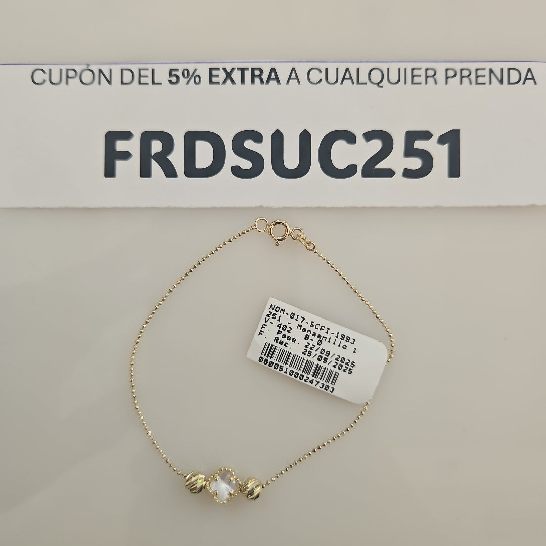 PULSERAS DAMA ORO 10K 1.4 (NUEVO)
