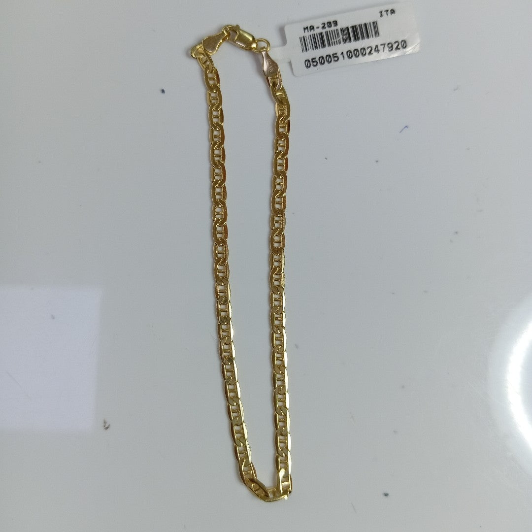 PULSERAS CABALLERO GUCCHI ORO 14K 4.4 (NUEVO)