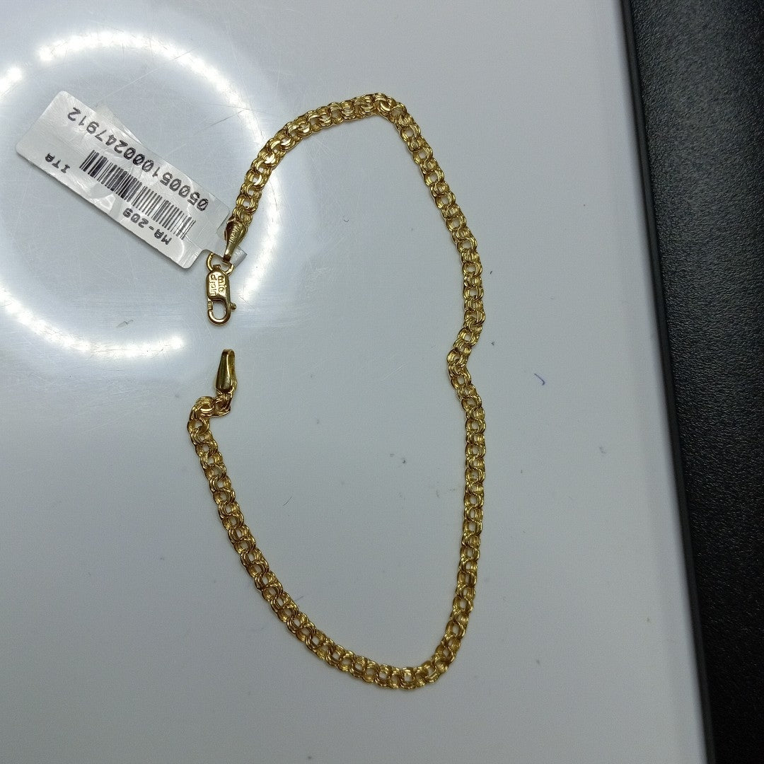 PULSERAS CABALLERO ORO 14K 1.8 (NUEVO)