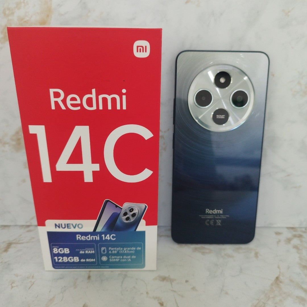 CELULAR XIAOMI REDMI 14C 2409BRN2CL (2024) 128 GB 4 GB RAM (SEMINUEVO)