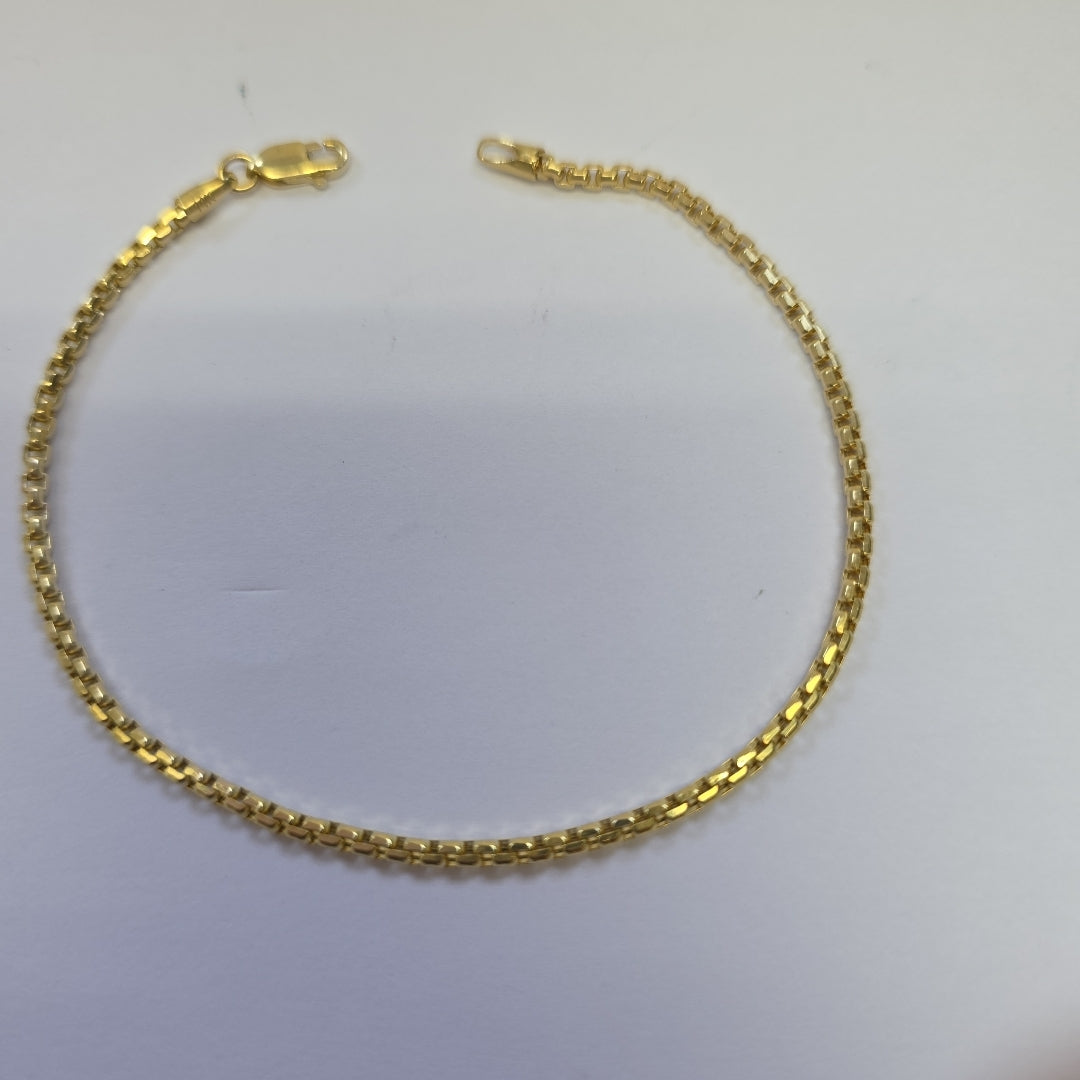 PULSERAS CABALLERO ORO 14K 3.1 (NUEVO)