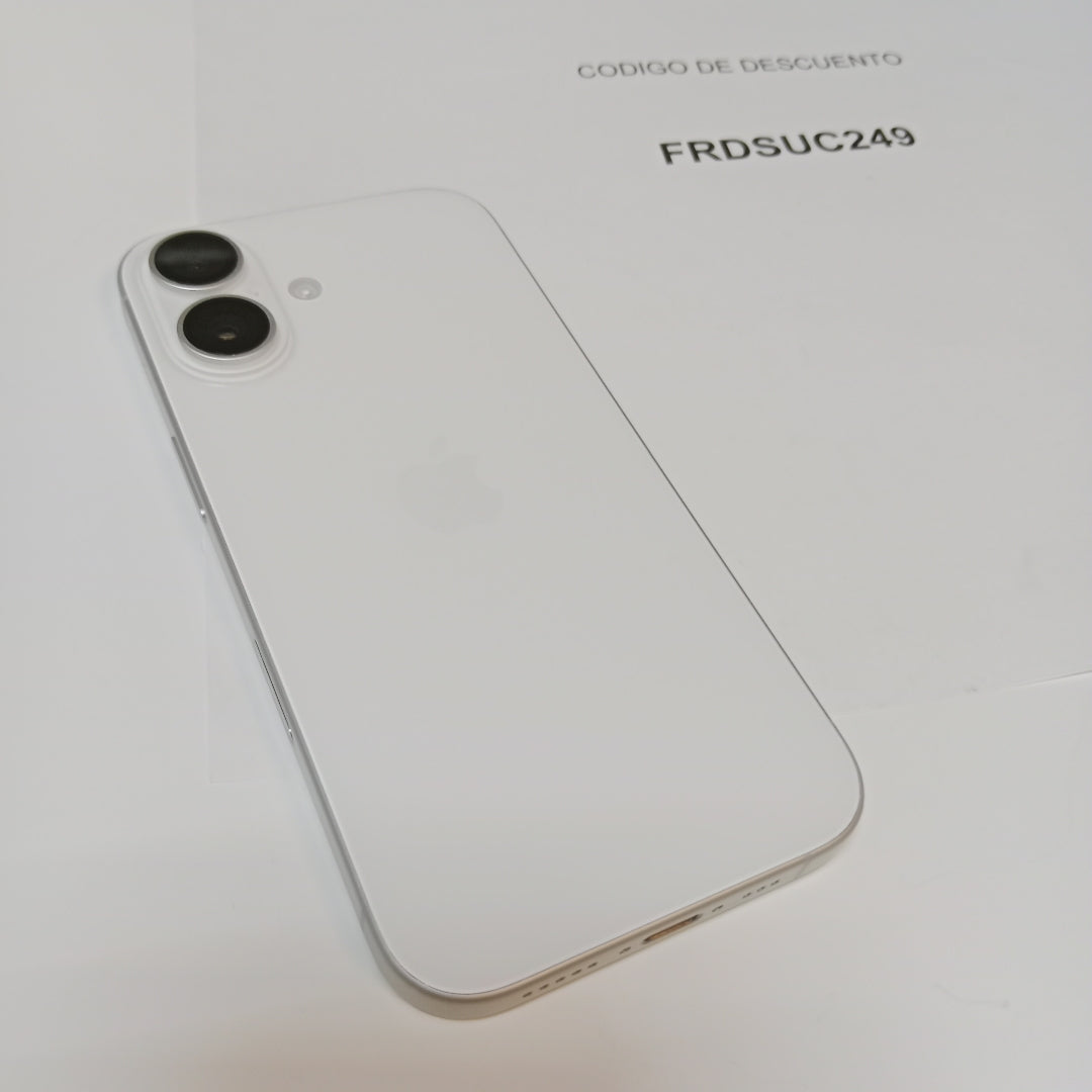 CELULAR APPLE IPHONE 16 A3288 (2024) 128 GB 8 GB RAM (SEMINUEVO)