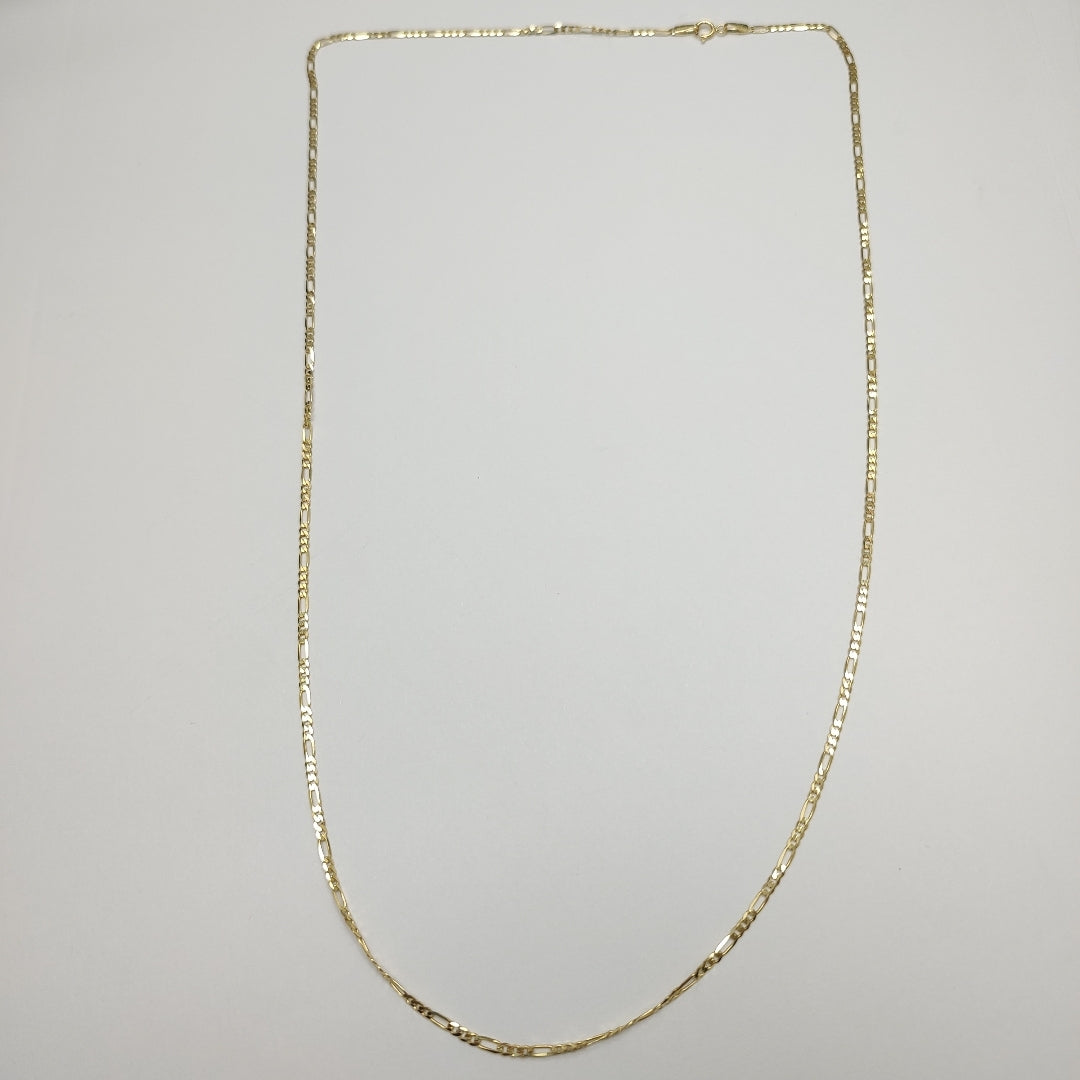 CADENAS CARTIER 3*1 AMARILLA ORO 14K 3.6 (NUEVO)