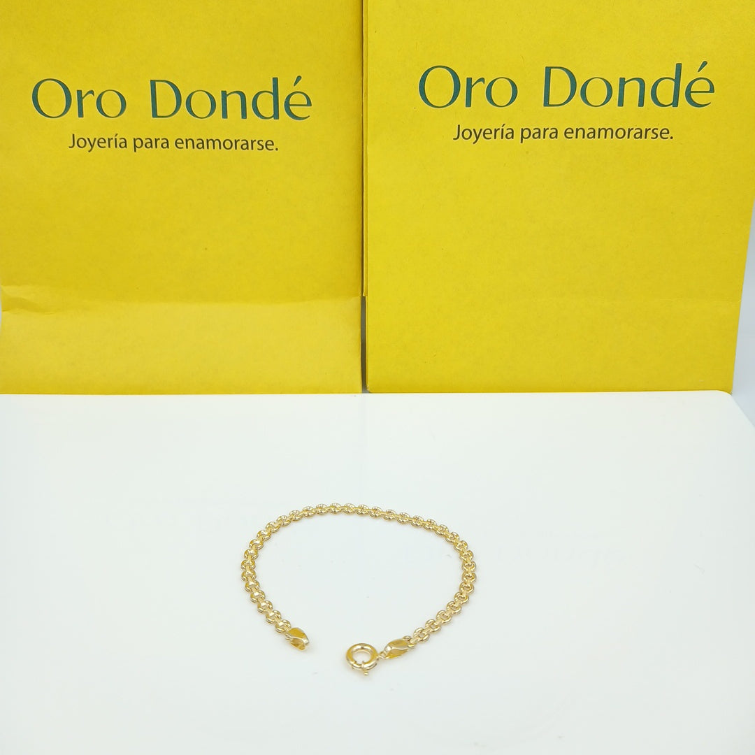 PULSERAS DAMA ORO 14K 3.2 (NUEVO)