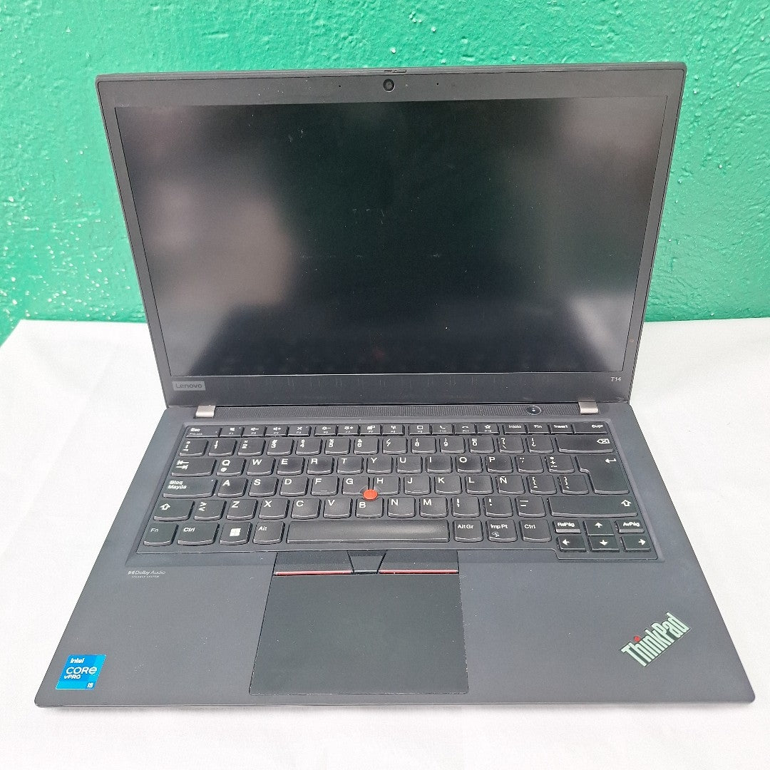 LAPTOP LENOVO THINKPAD T14 GEN 2 (2022) 256 GB SSD 16 GB RAM (SEMINUEVO)