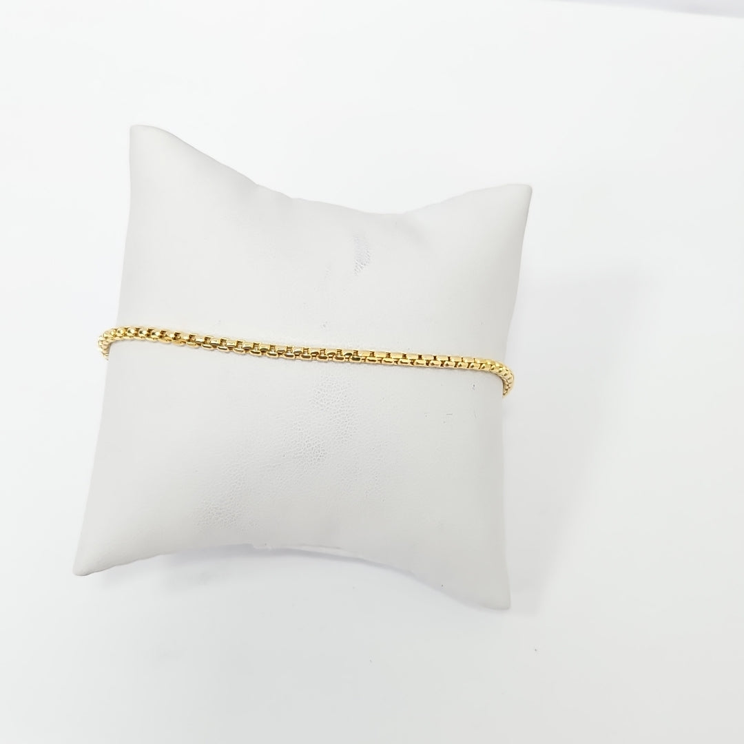 PULSERAS CABALLERO ORO 14K 3.1 (NUEVO)