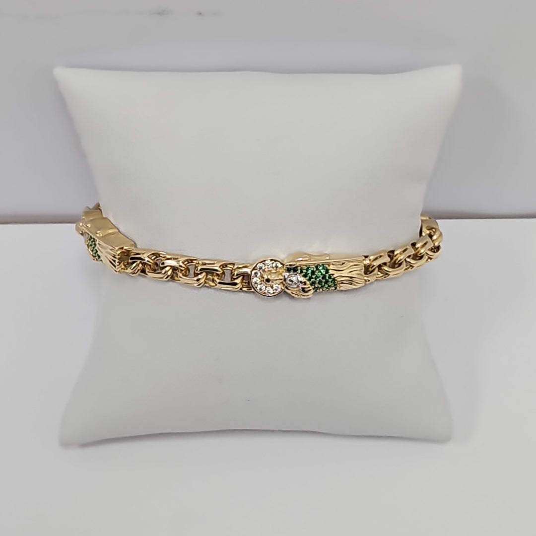 PULSERAS CABALLERO ORO 14K 19.9 (NUEVO)
