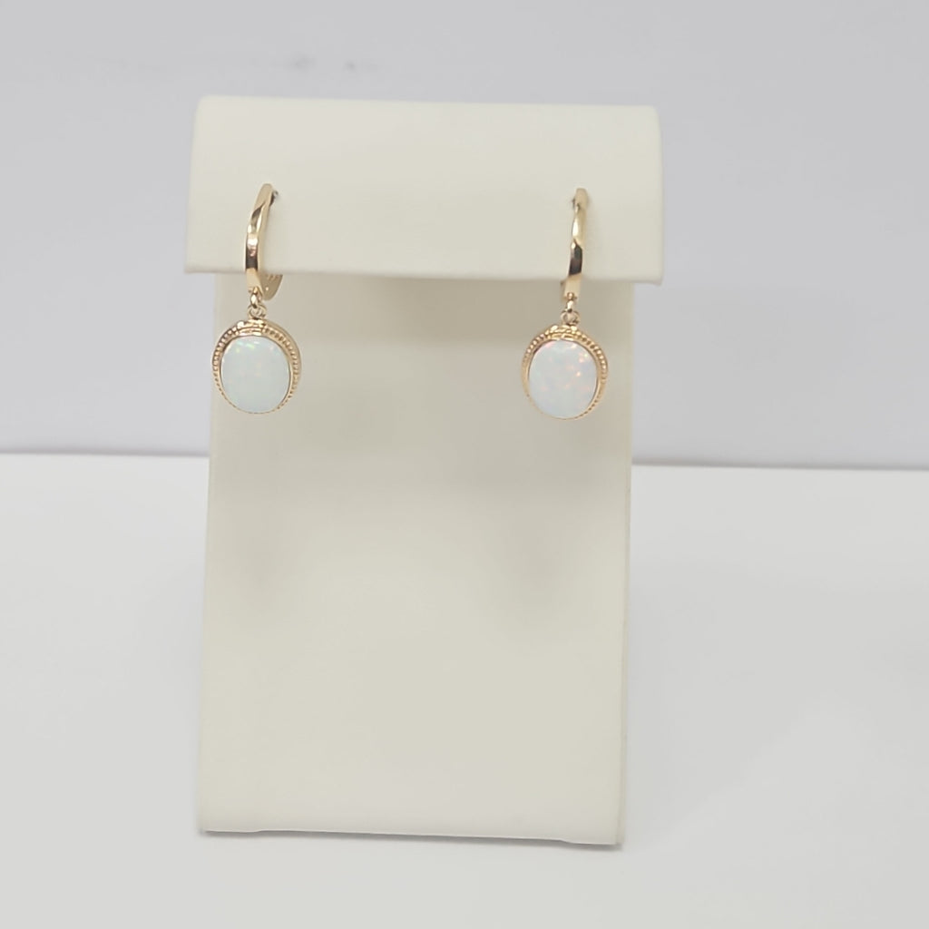 BROQUELES ORO 14K 3.7 (NUEVO)