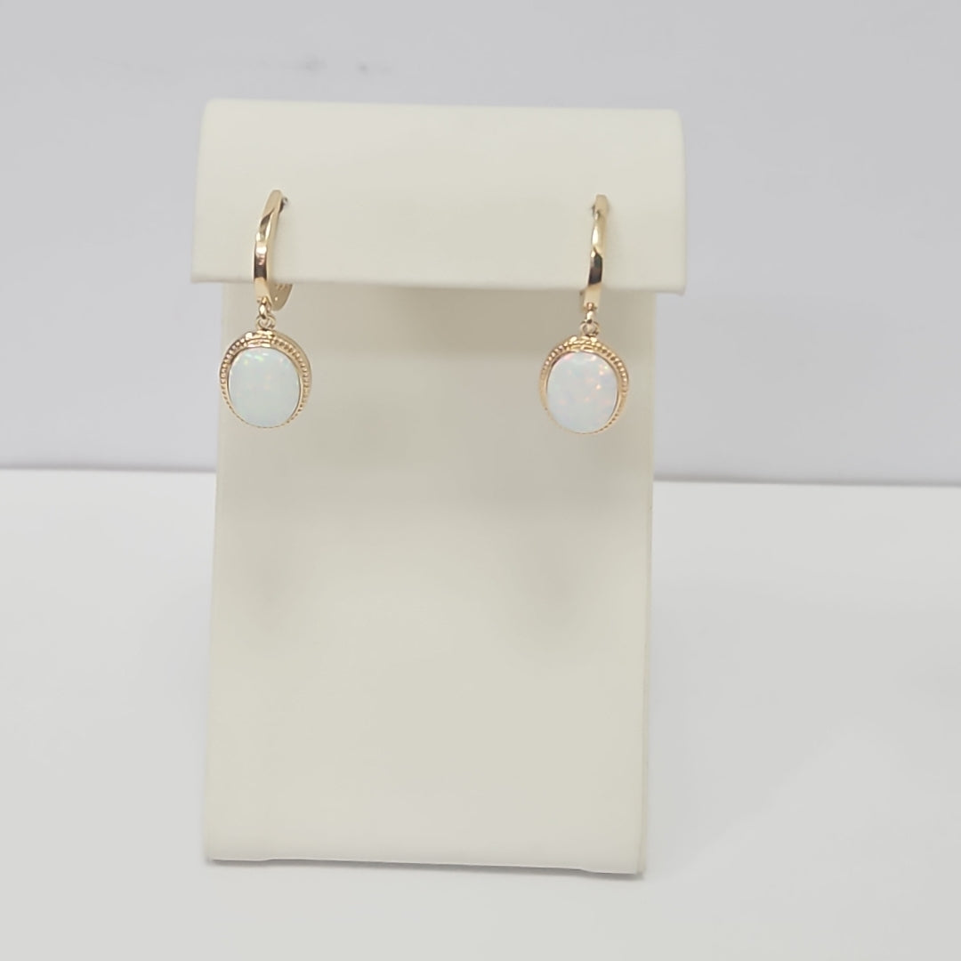 BROQUELES ORO 14K 3.7 (NUEVO)