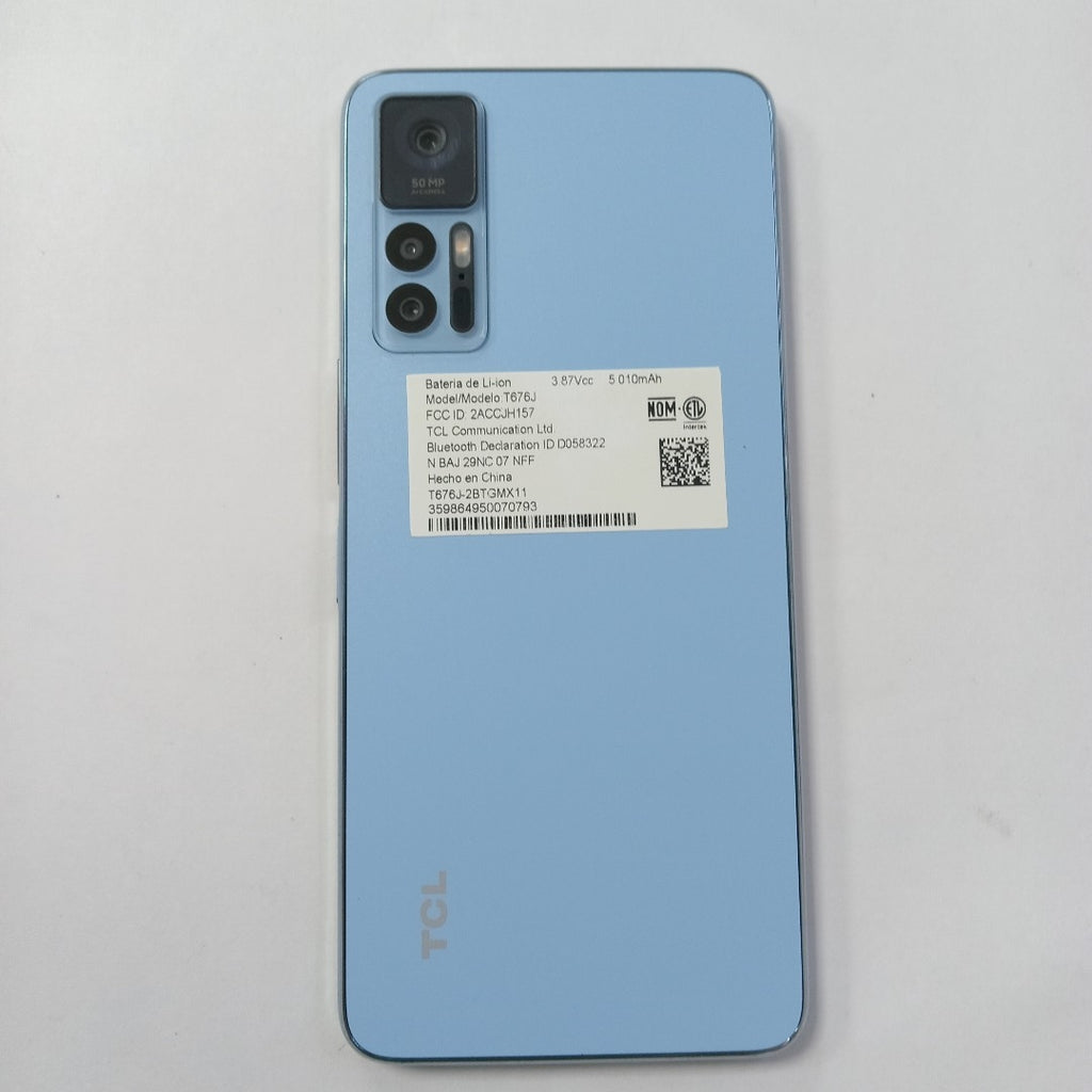 CELULAR TCL 30+ T676J 128 GB 4 GB RAM (SEMINUEVO)