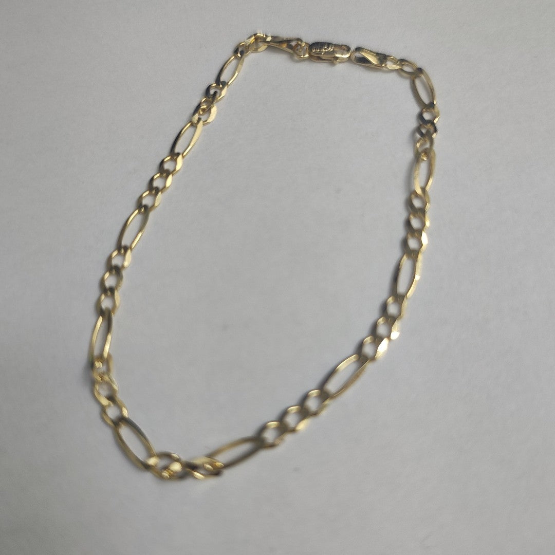 PULSERAS CABALLERO CARTIER 3*1 AMARILLA ORO 14K 2.9 (NUEVO)