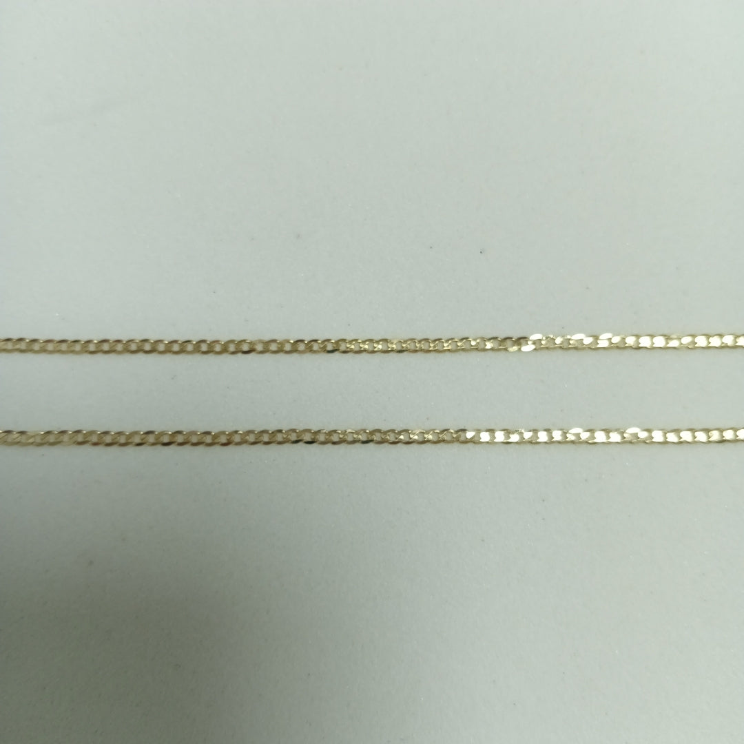 CADENAS BARBADA AMARILLA ORO 10K 1.8 (NUEVO)