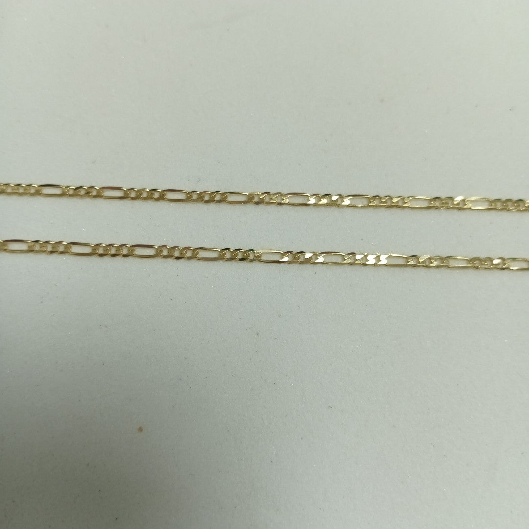 CADENAS CARTIER 3*1 AMARILLA ORO 14K 3.5 (NUEVO)