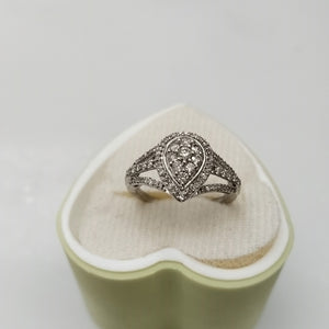 ANILLITO. ORO BLANCO. 10 K 2.5 GRMS (SEMINUEVO)