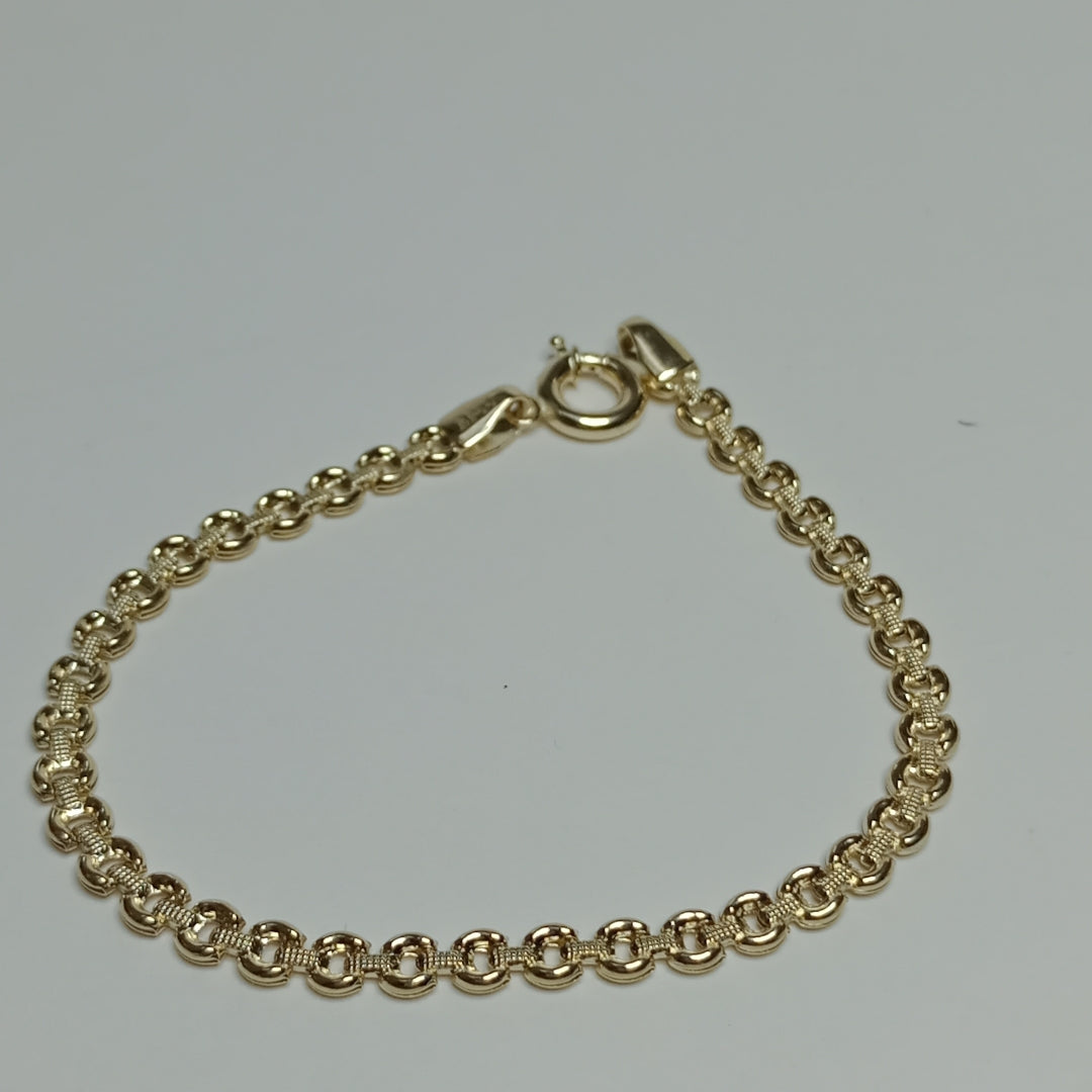 PULSERAS DAMA ORO 14K 3.2 (NUEVO)