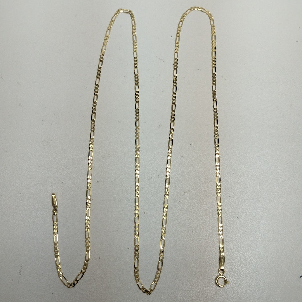 CADENAS CARTIER 3*1 AMARILLA ORO 14K 3.6 (NUEVO)