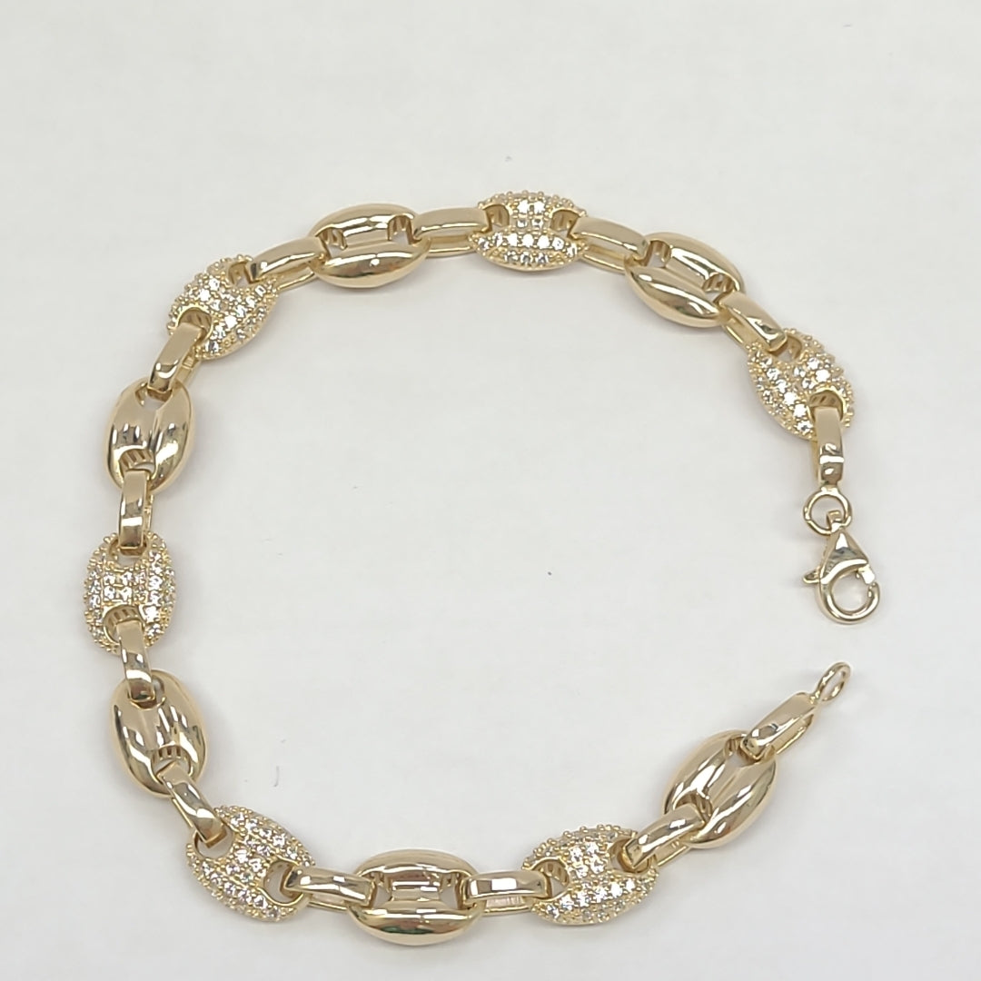 PULSERAS DAMA ORO 14K 11.4 (NUEVO)
