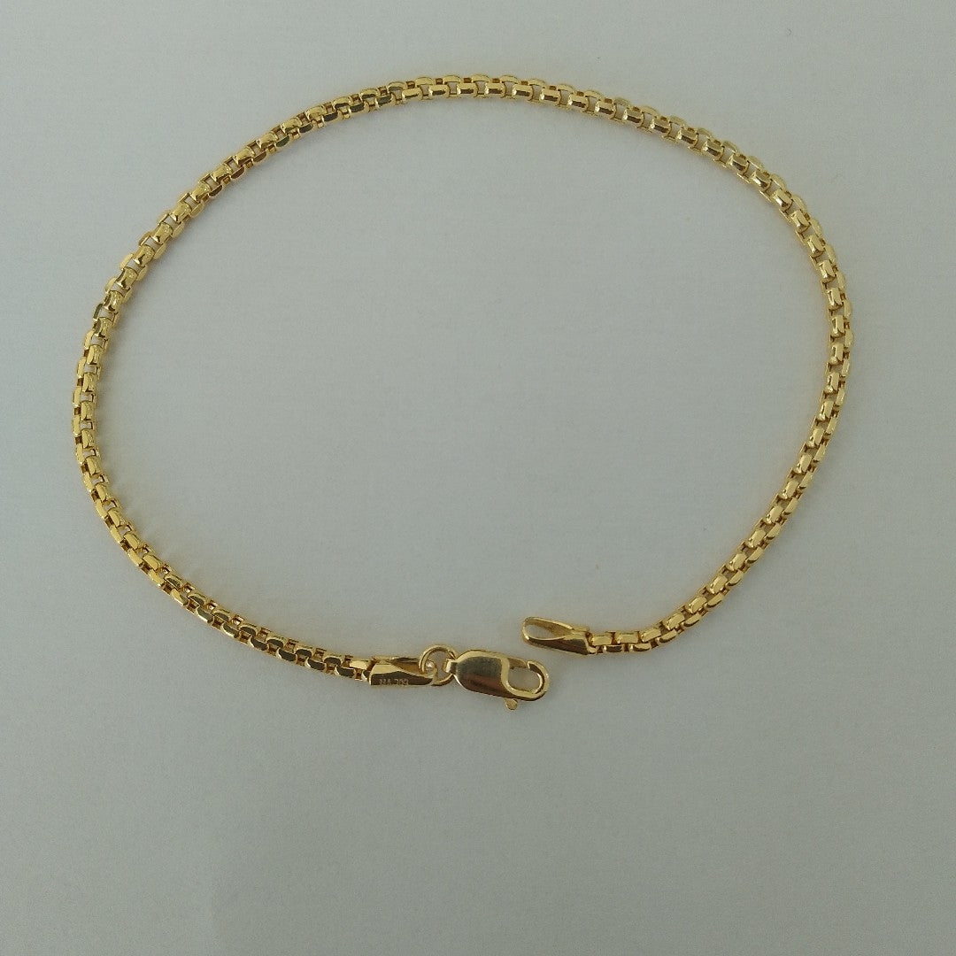 PULSERAS CABALLERO ORO 14K 3.1 (NUEVO)