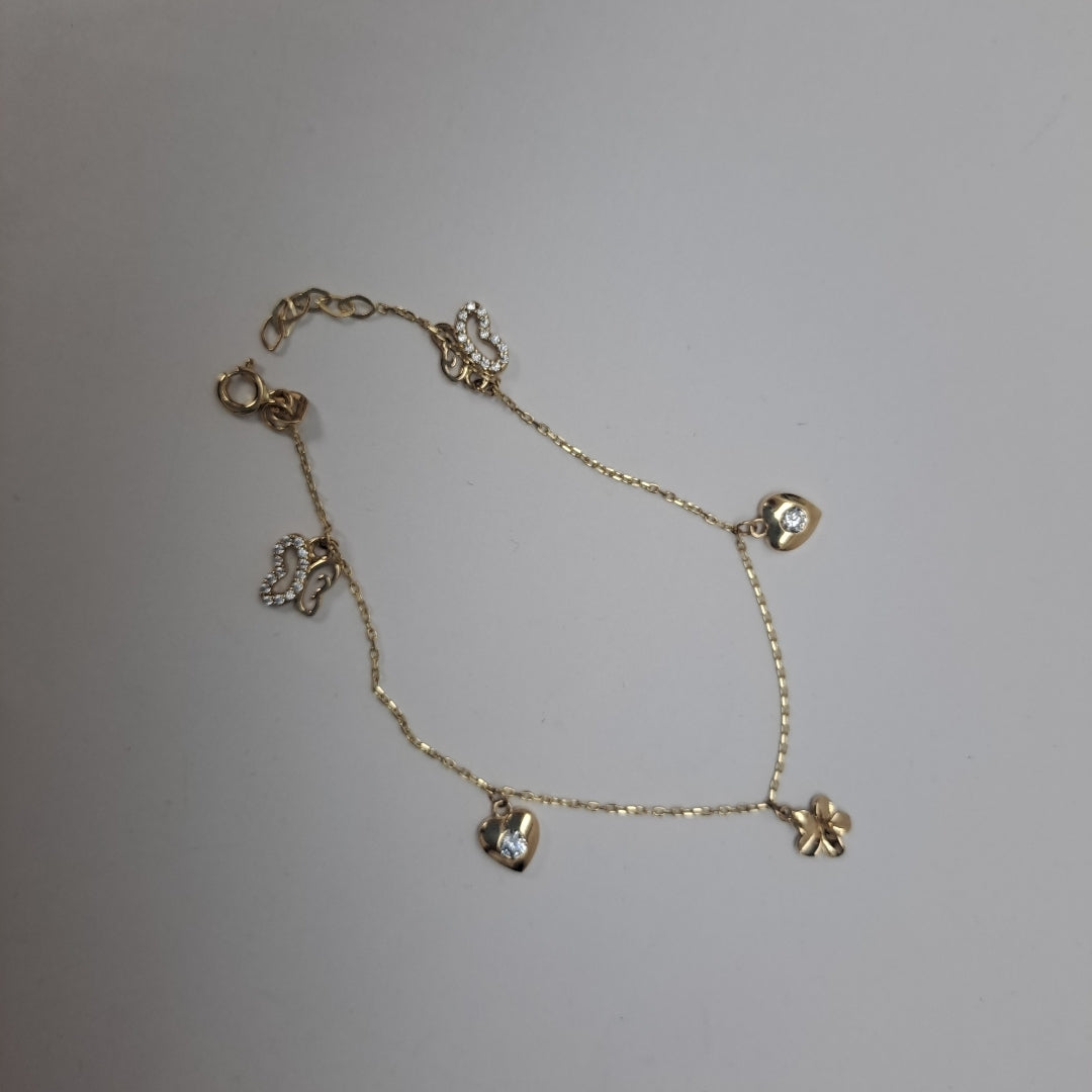PULSERAS DAMA ORO 14K 2.4 (NUEVO)