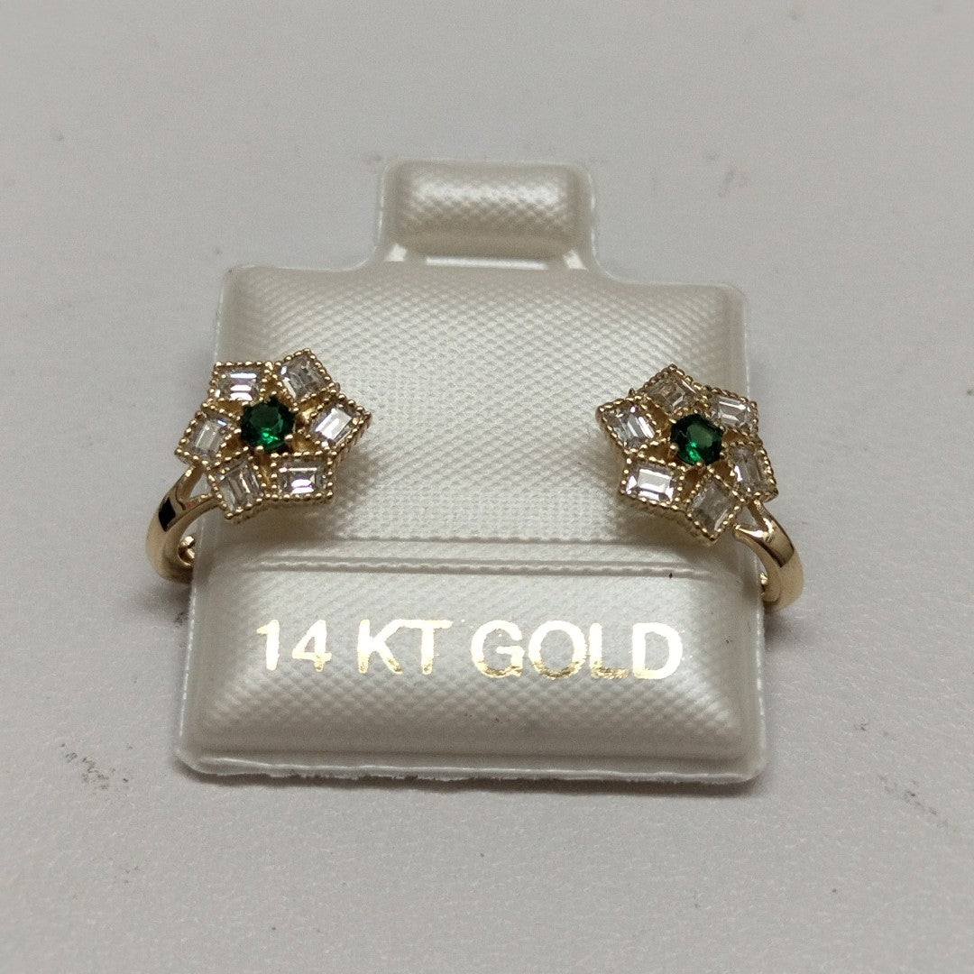 BROQUELES ORO 14K 1.3 (NUEVO)